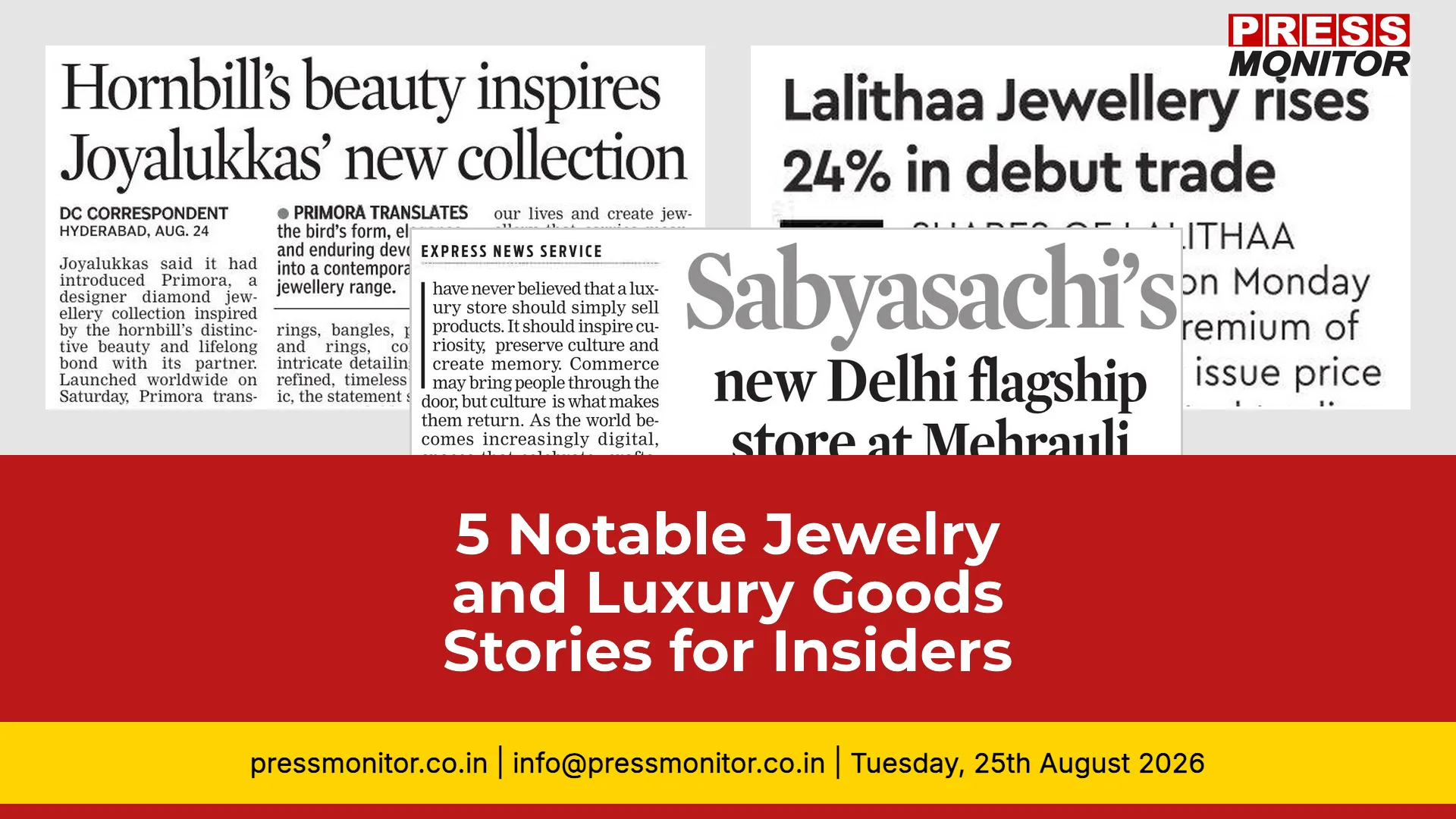 5 Notable Jewelry and Luxury Goods Stories for Industry Insiders