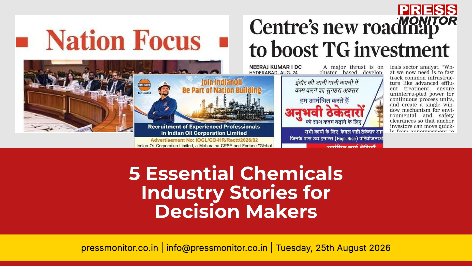 5 Essential Chemicals Industry Stories for Decision Makers