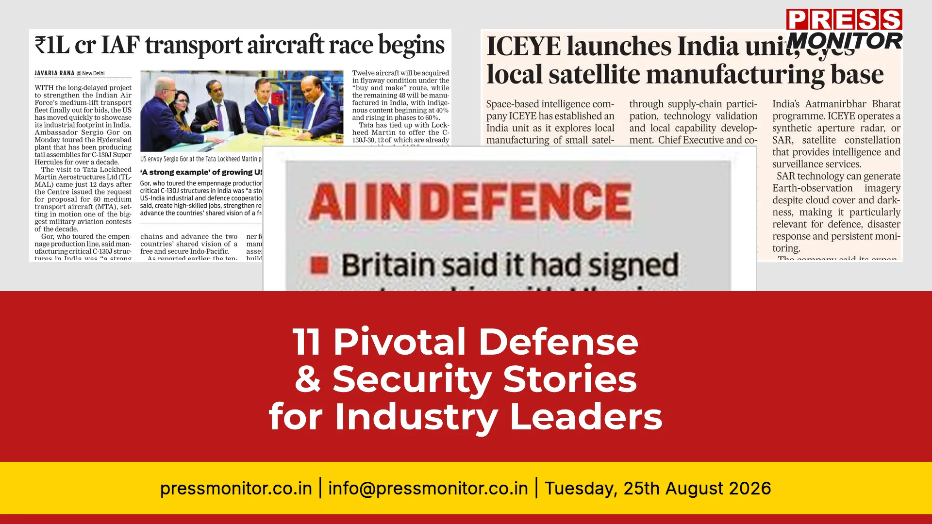 11 Pivotal Defense & Security Stories for Industry Leaders