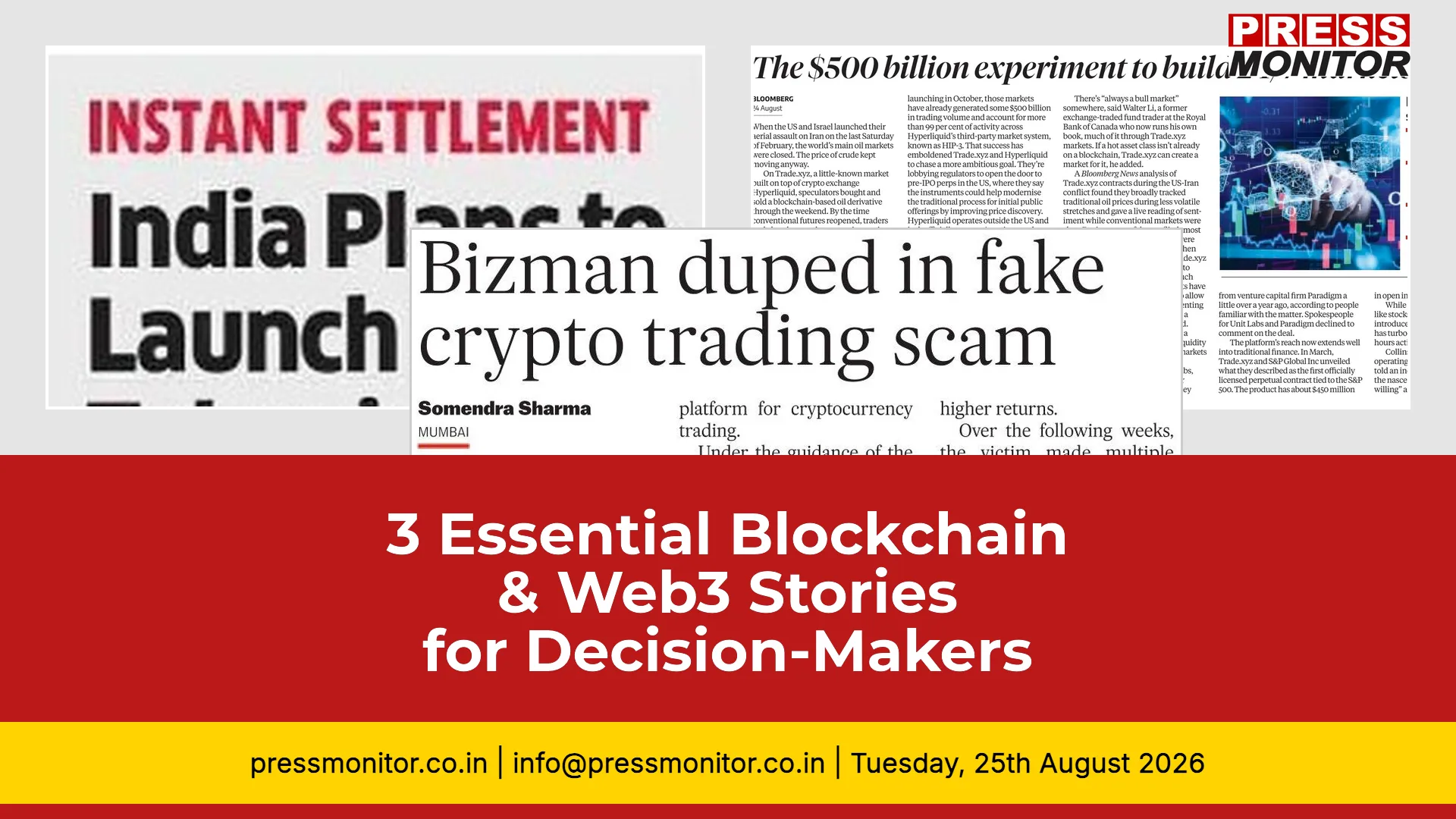 3 Essential Blockchain & Web3 Stories for Decision-Makers