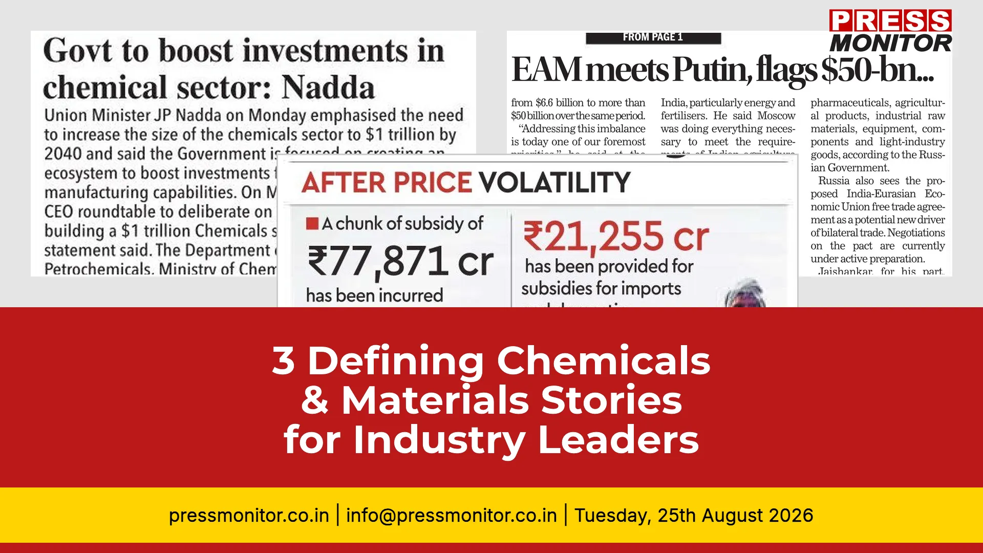 3 Defining Chemicals & Materials Stories for Industry Leaders