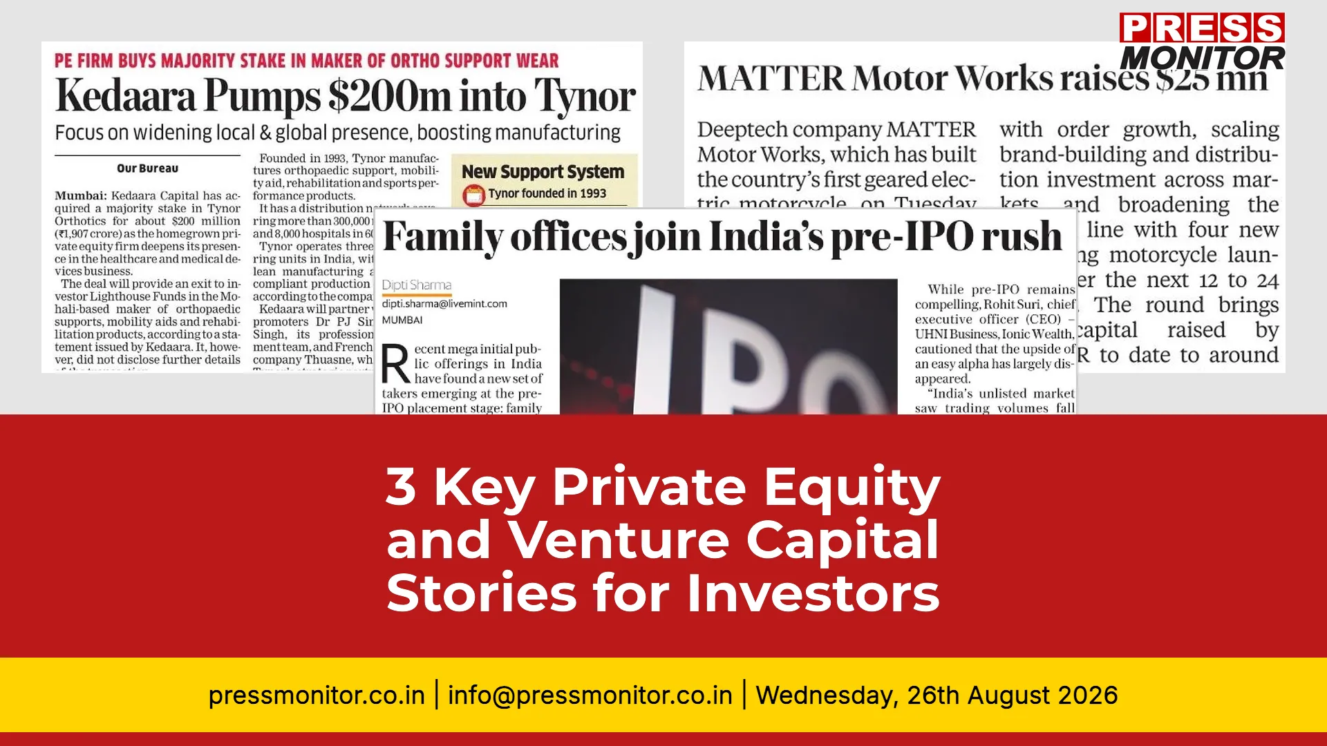3 Key Private Equity and Venture Capital Stories for Investors