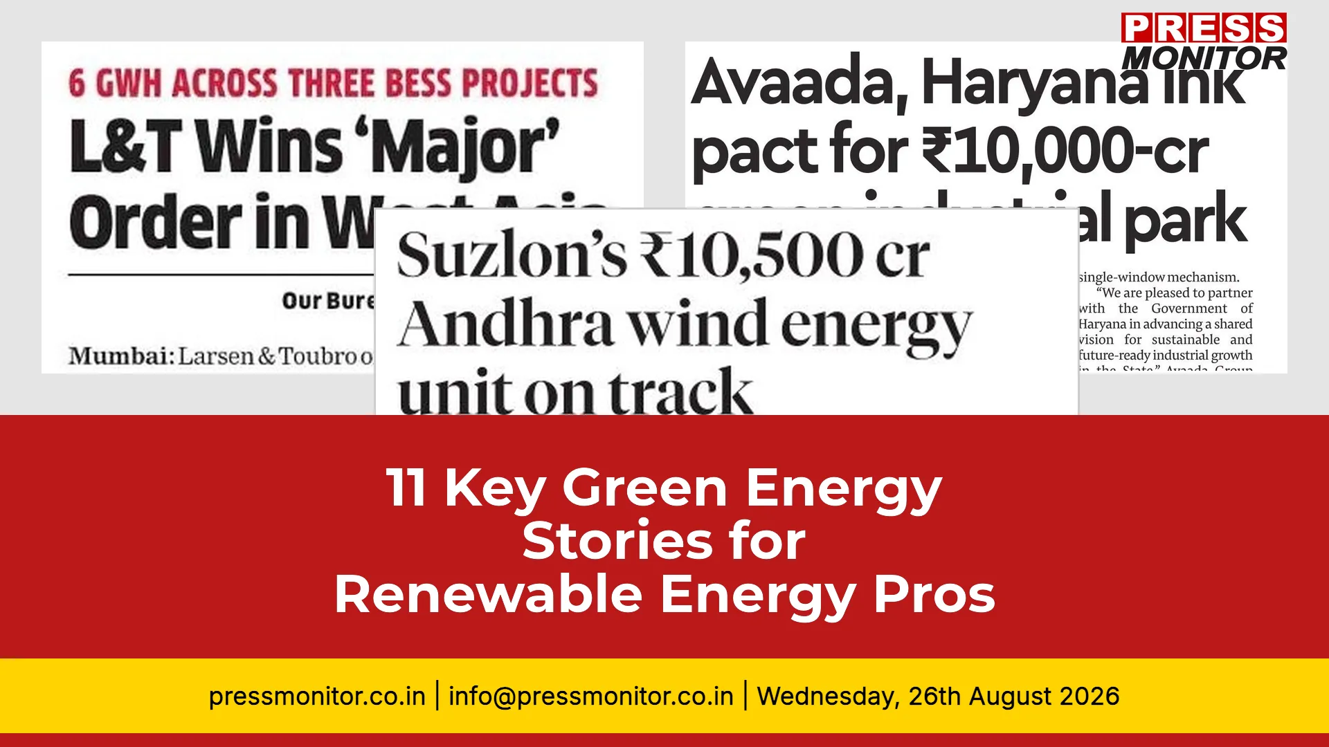 11 Key Green Energy Stories for Renewable Energy Professionals