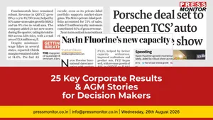 25 Key Corporate Results & AGM Stories for Decision Makers