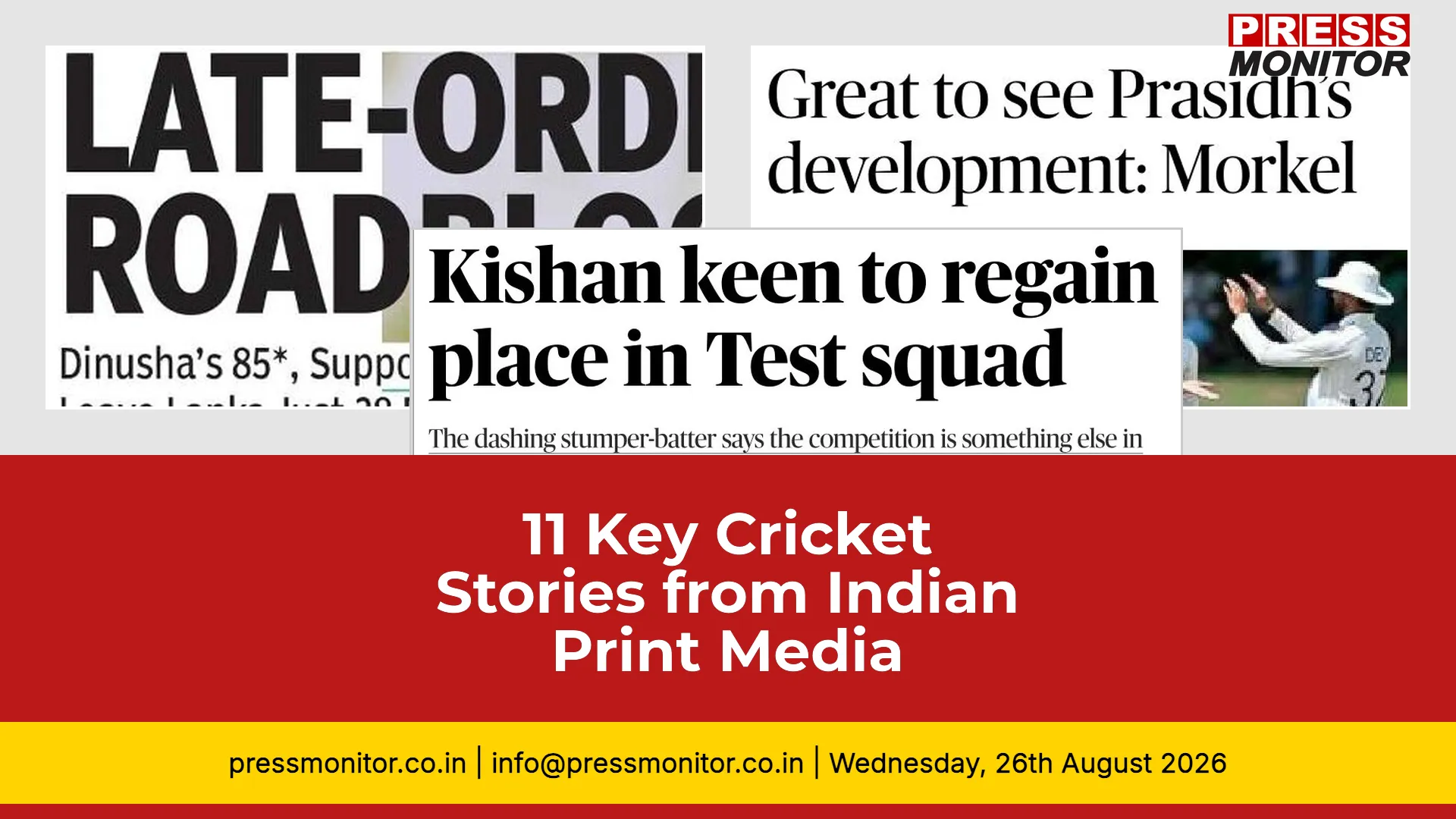 11 Key Cricket Stories from Indian Print Media