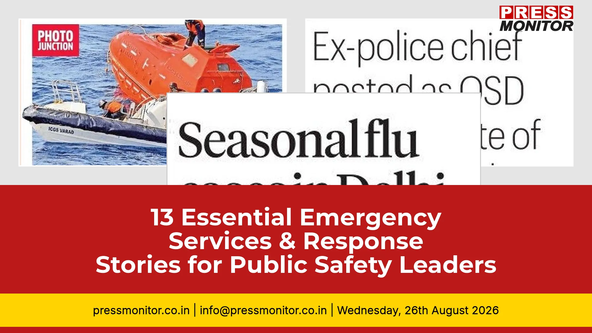 13 Essential Emergency Services & Response Stories for Public Safety Leaders