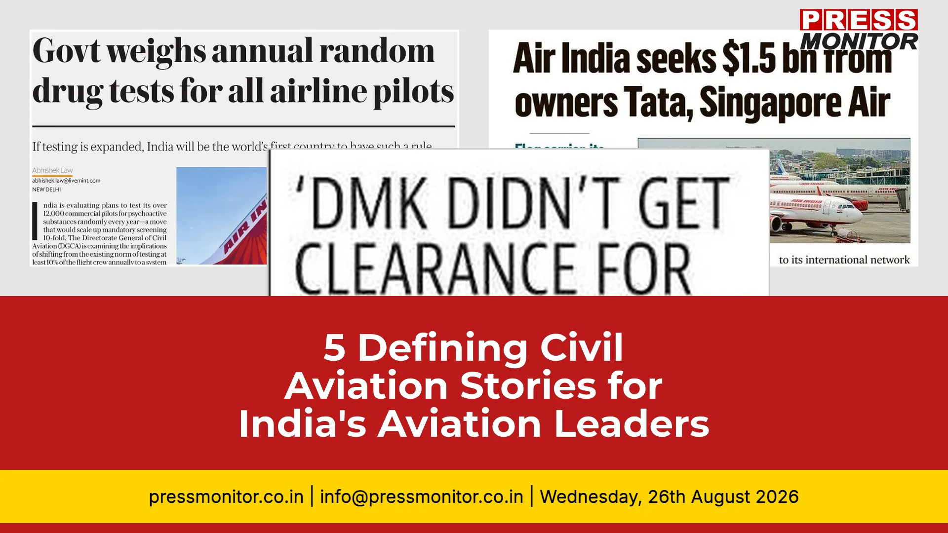 5 Defining Civil Aviation Stories for India's Aviation Leaders