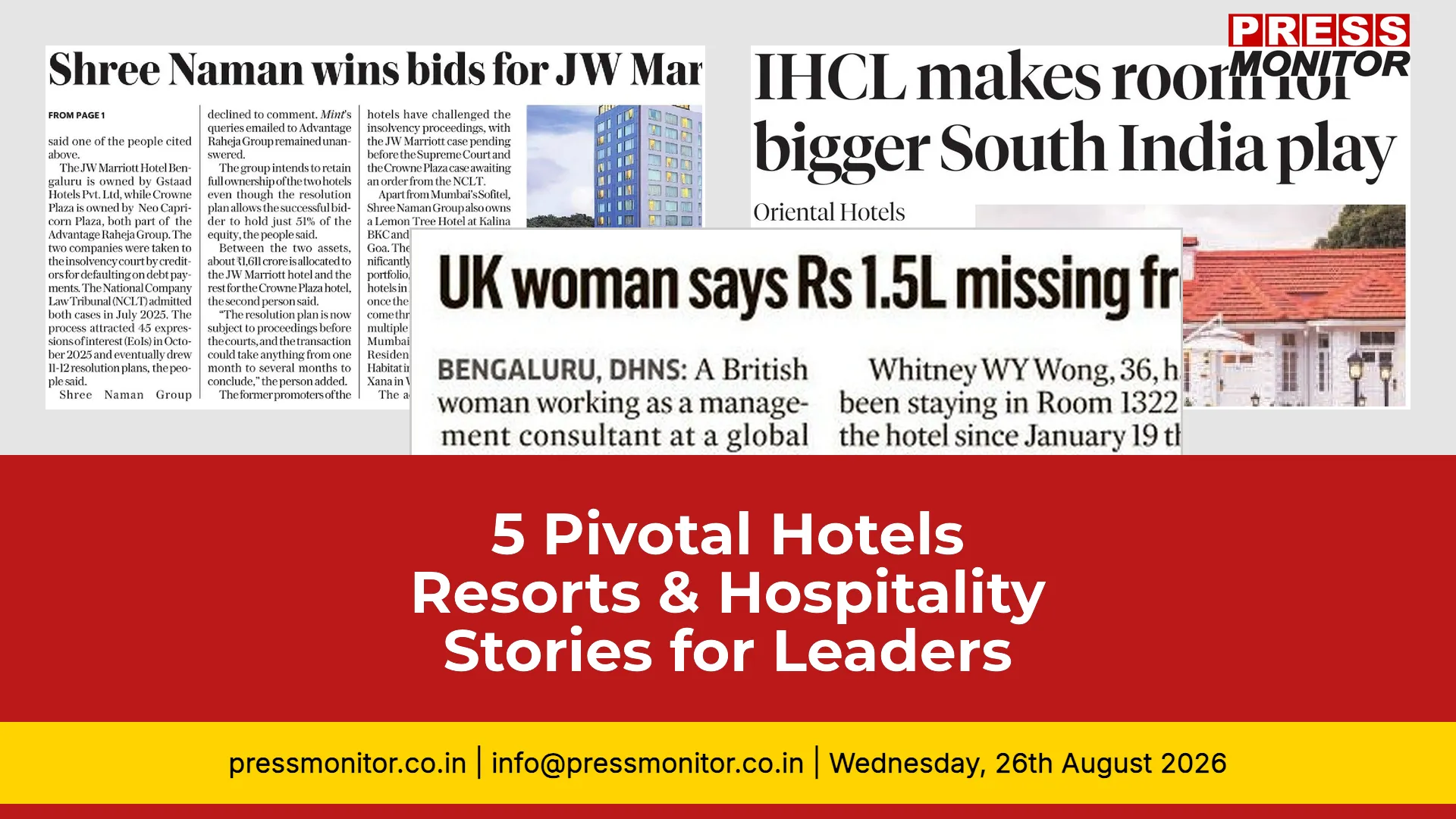 5 Pivotal Hotels, Resorts & Hospitality Stories for Industry Leaders