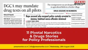 11 Pivotal Narcotics & Drugs Stories for Security & Policy Professionals