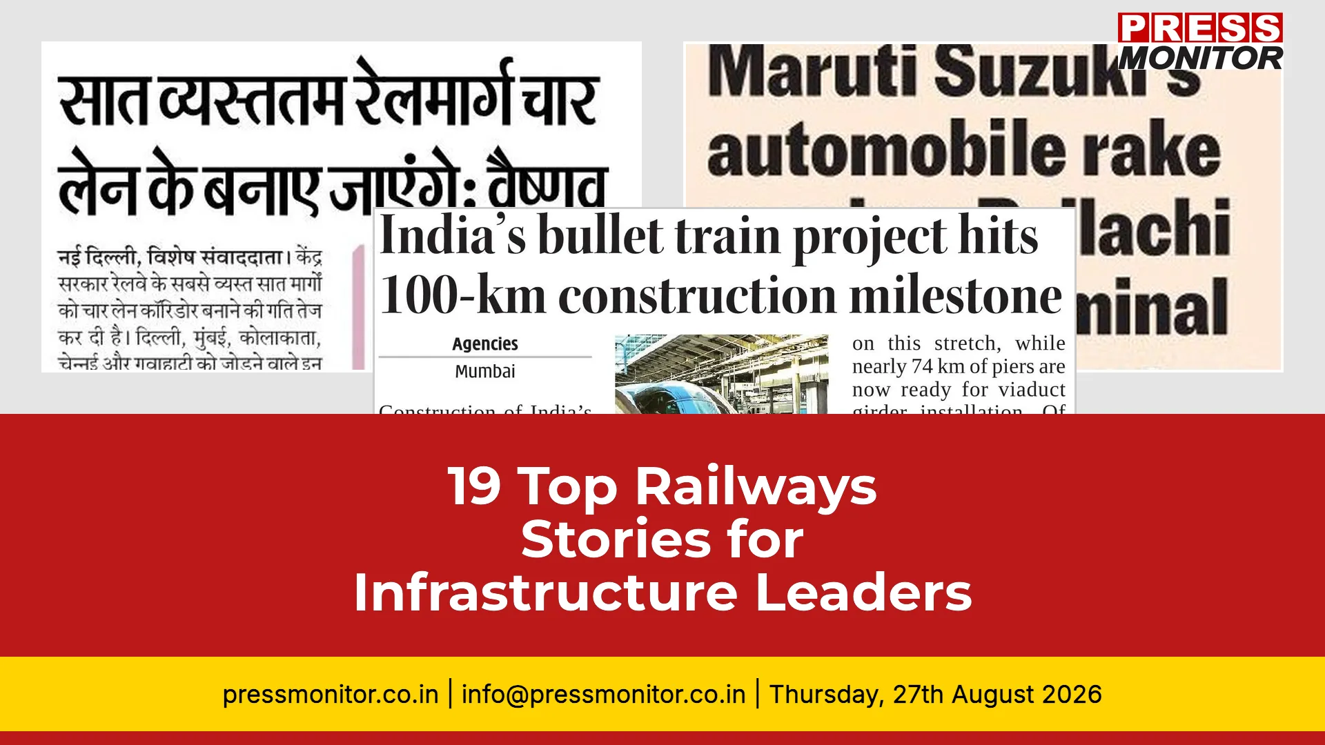 19 Top Railways Stories for Infrastructure Leaders