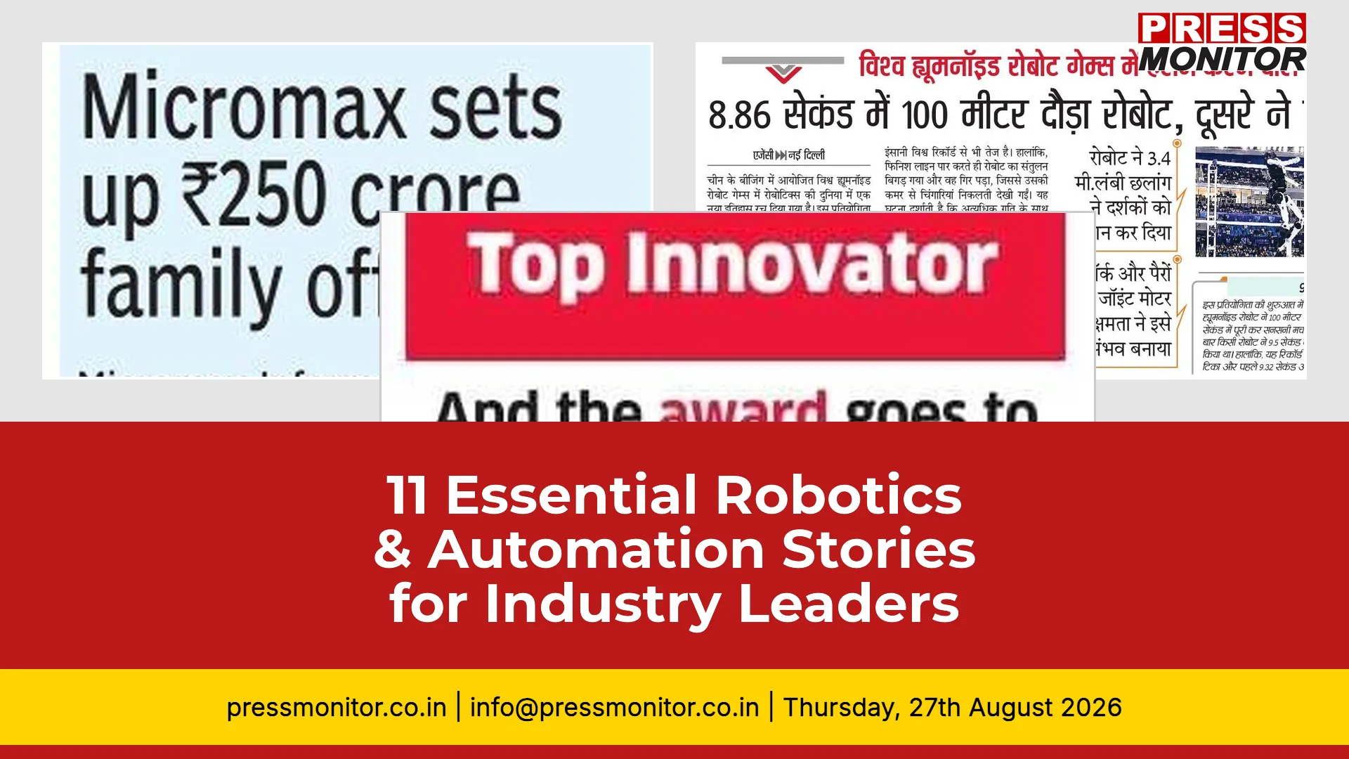 11 Essential Robotics & Automation Stories for Industry Leaders