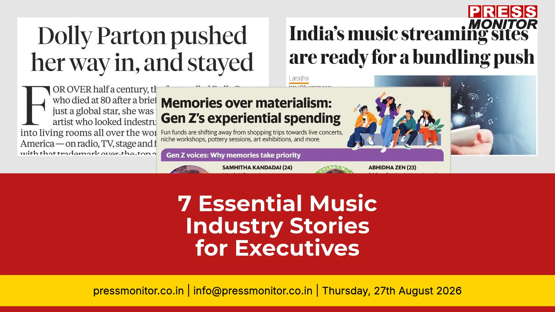 7 Essential Music Industry Stories for Executives