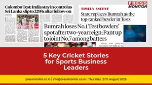 5 Key Cricket Stories for Sports Business Leaders