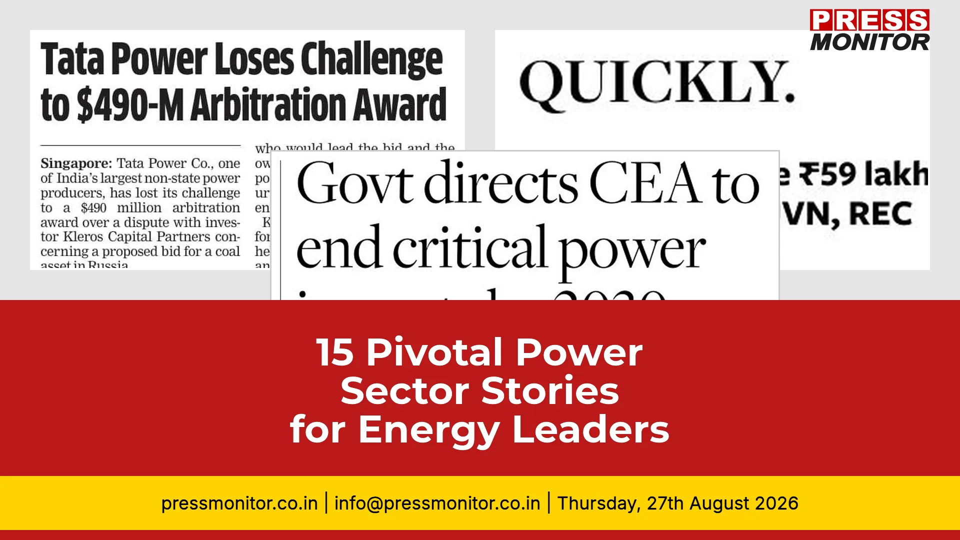 15 Pivotal Power Sector Stories for Energy Leaders