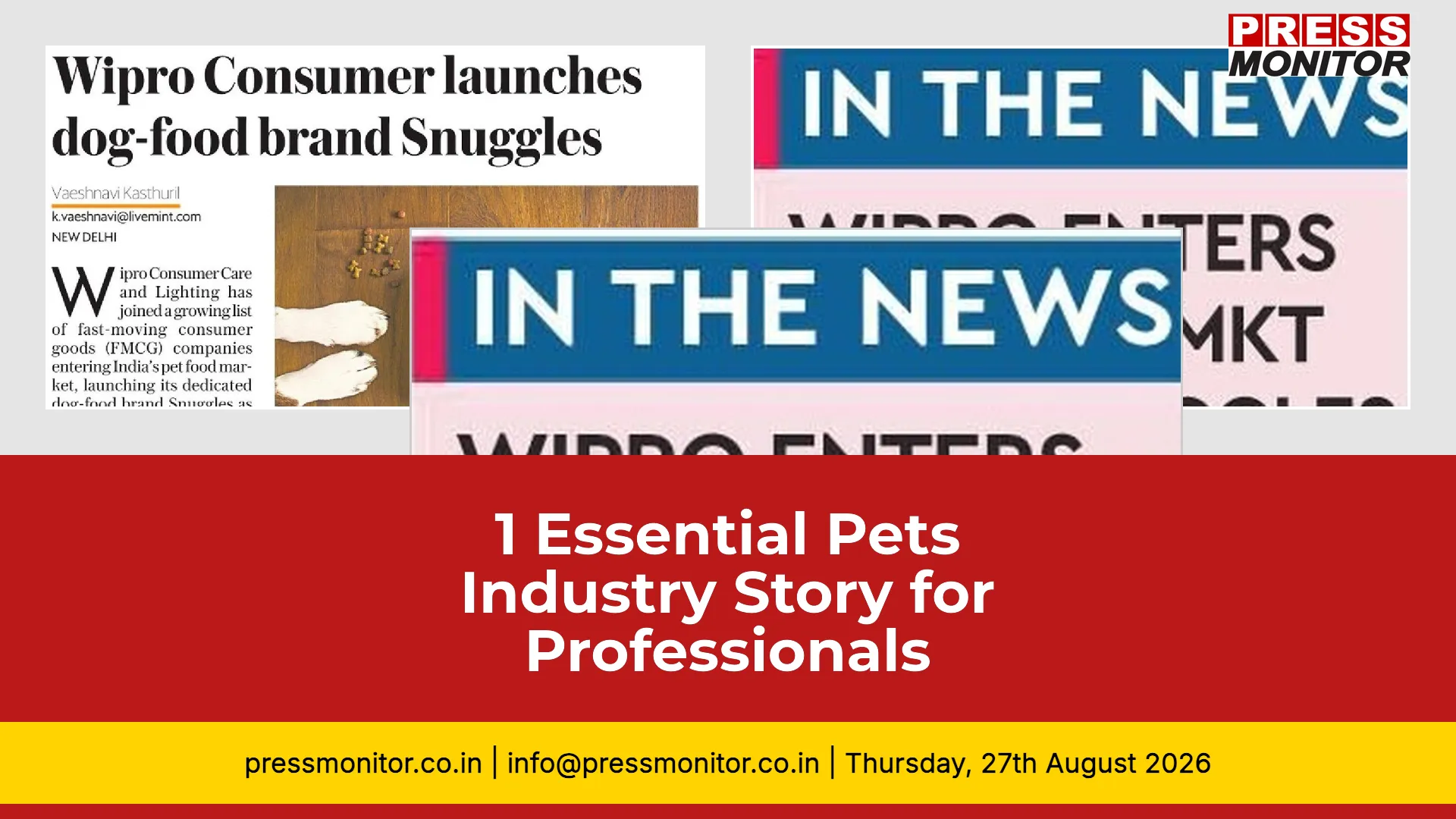 1 Essential Pets Industry Story for Professionals