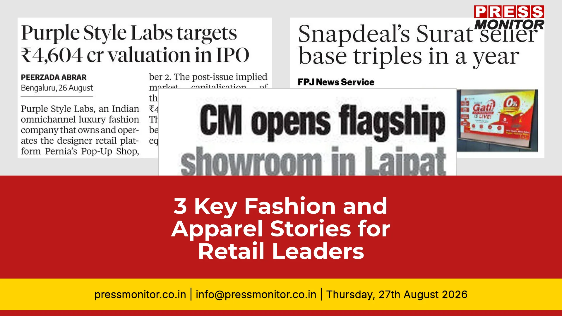 3 Key Fashion and Apparel Stories for Retail Leaders
