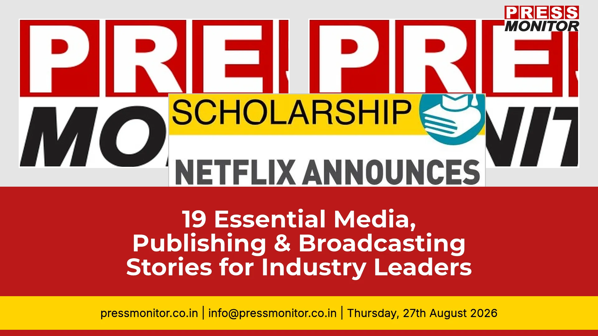 19 Essential Media, Publishing & Broadcasting Stories for Industry Leaders
