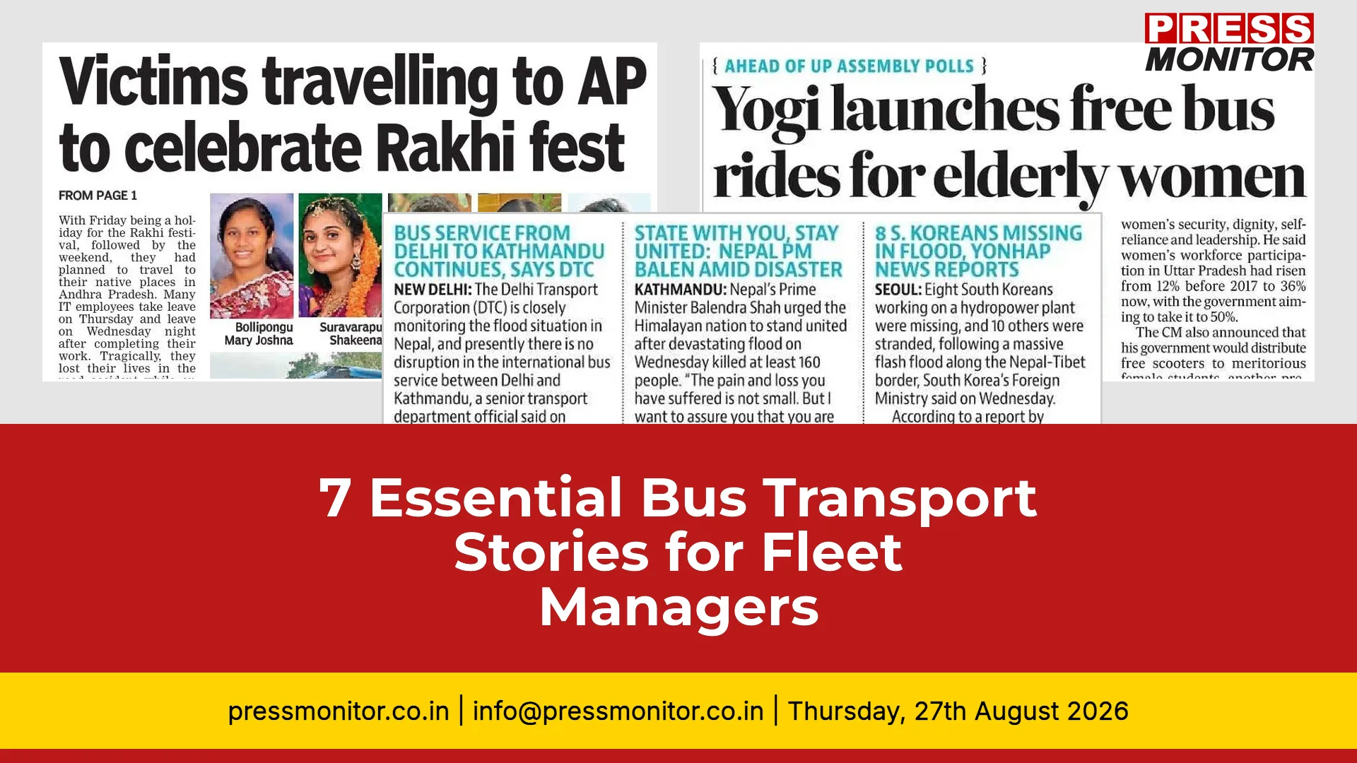7 Essential Bus Transport Stories for Fleet Managers