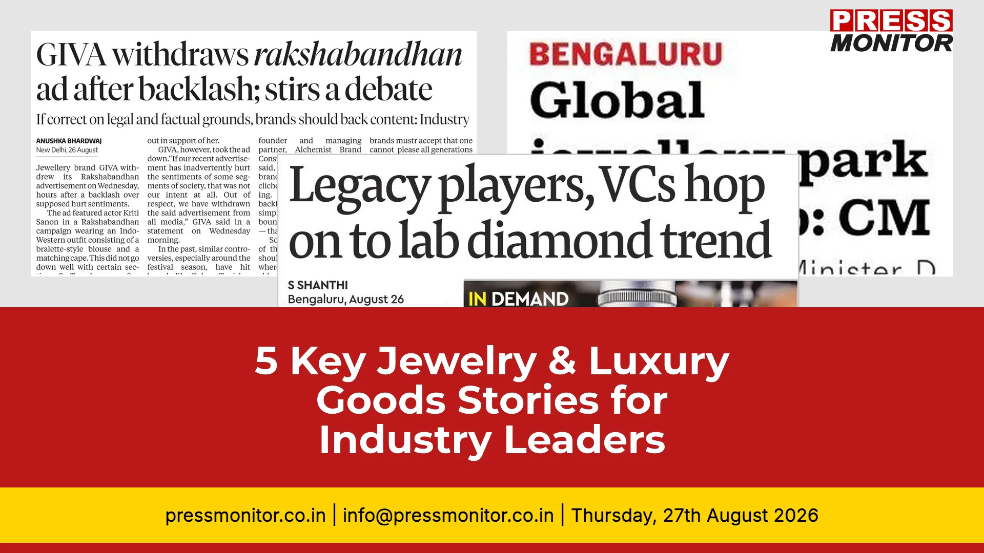 5 Key Jewelry & Luxury Goods Stories for Industry Leaders