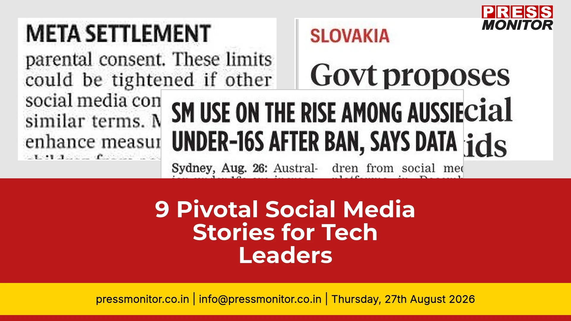 9 Pivotal Social Media Stories for Tech Leaders
