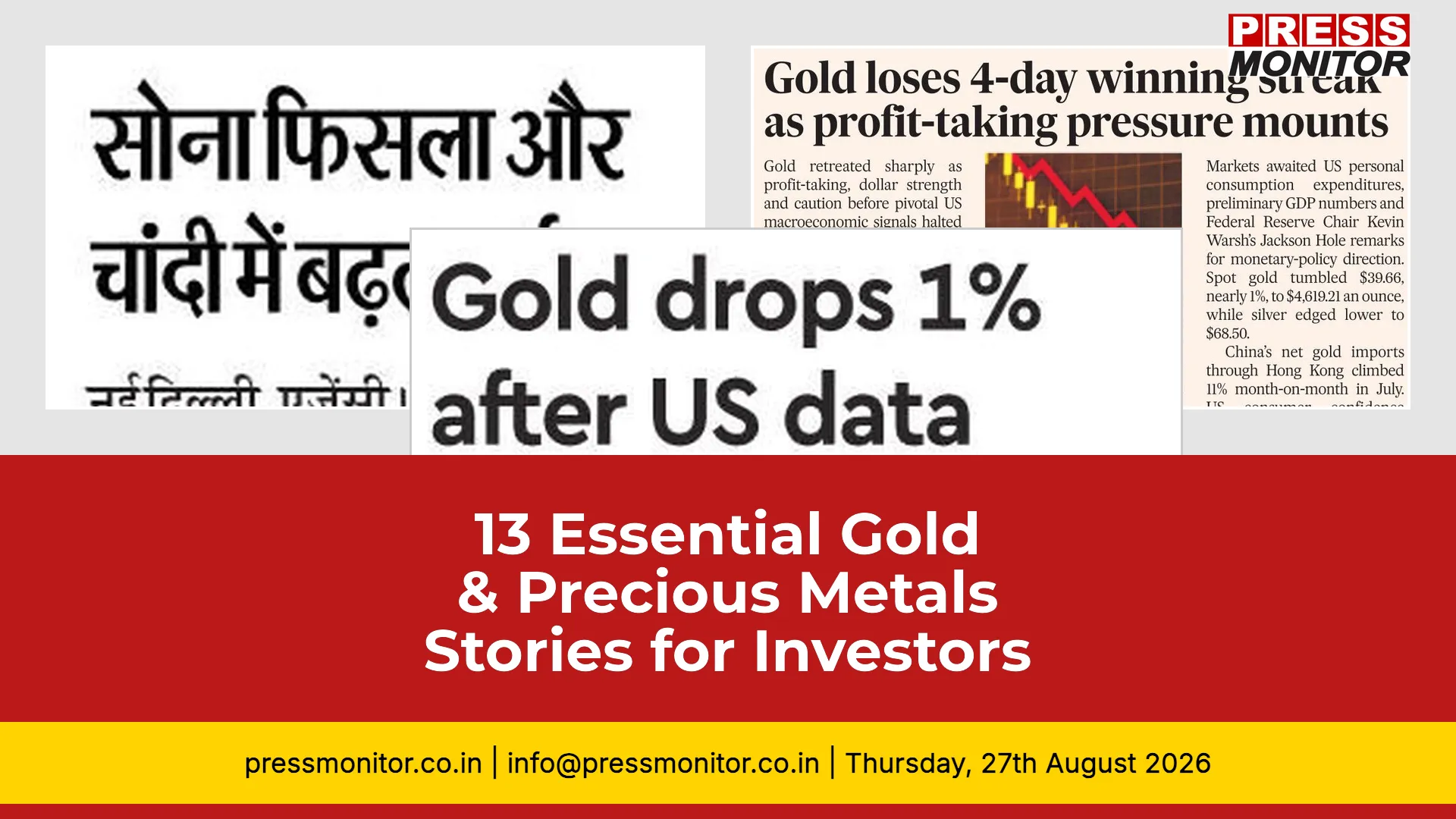 13 Essential Gold & Precious Metals Stories for Investors