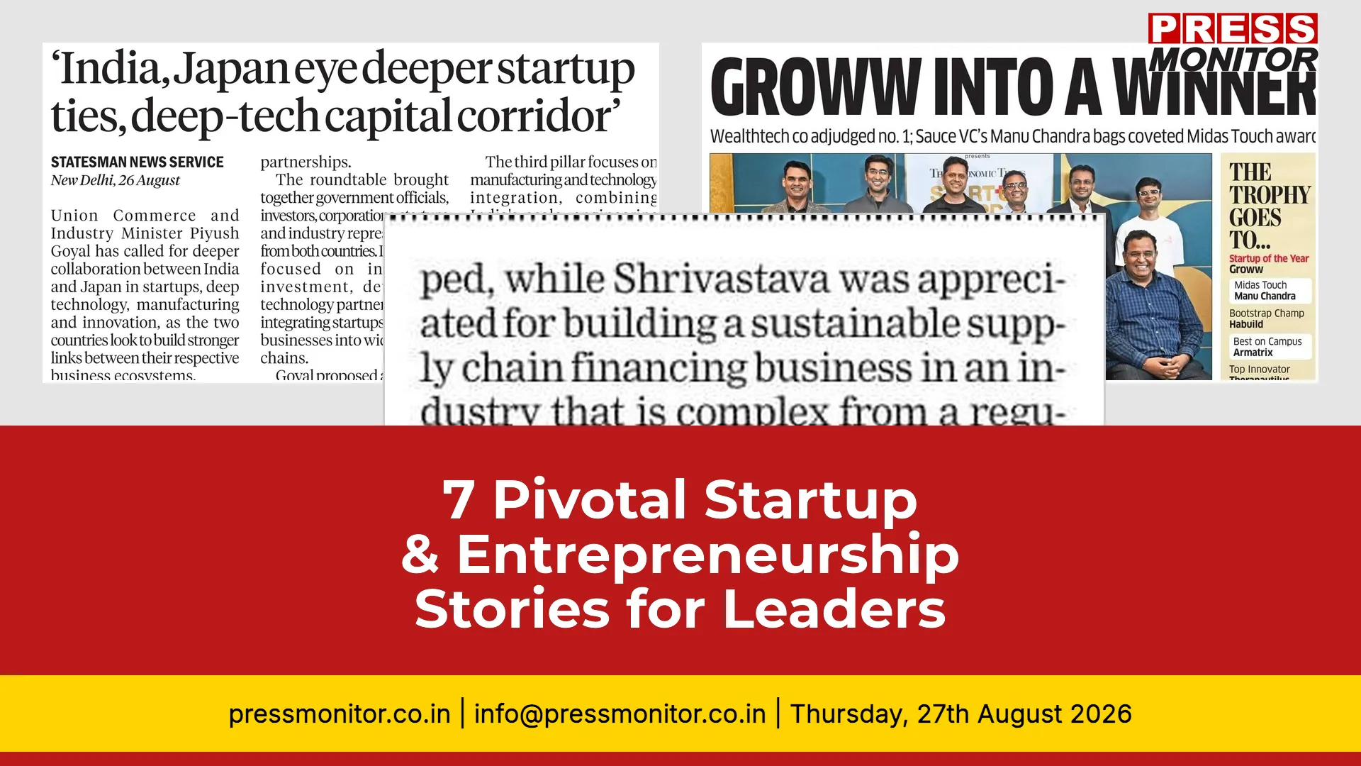 7 Pivotal Startup & Entrepreneurship Stories for Business Leaders