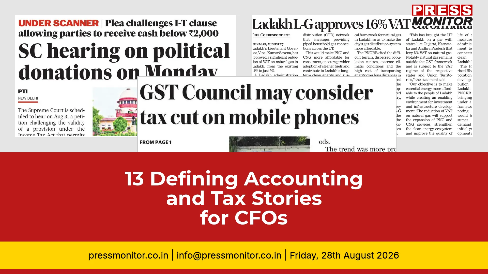 13 Defining Accounting and Tax Stories for CFOs