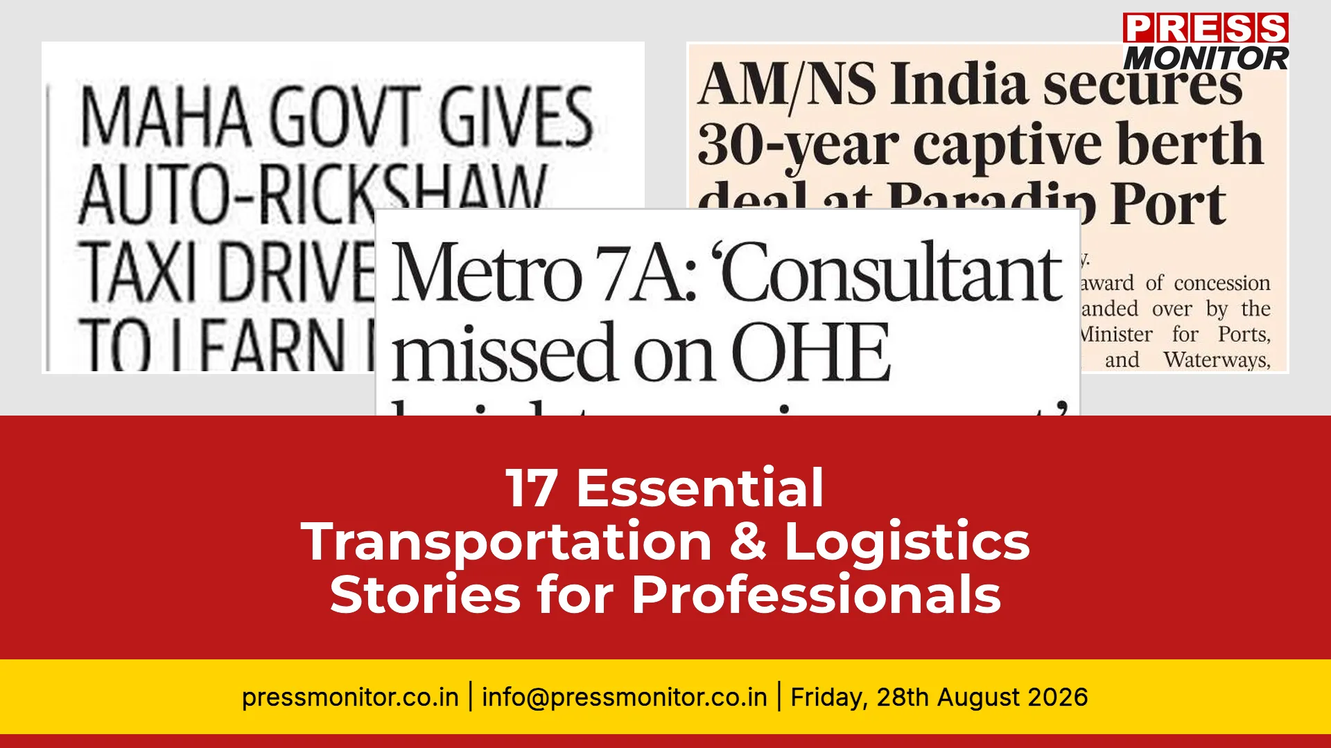 17 Essential Transportation & Logistics Stories for Professionals