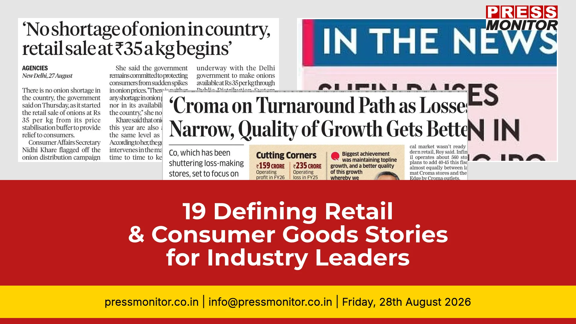 19 Defining Retail & Consumer Goods Stories for Industry Leaders