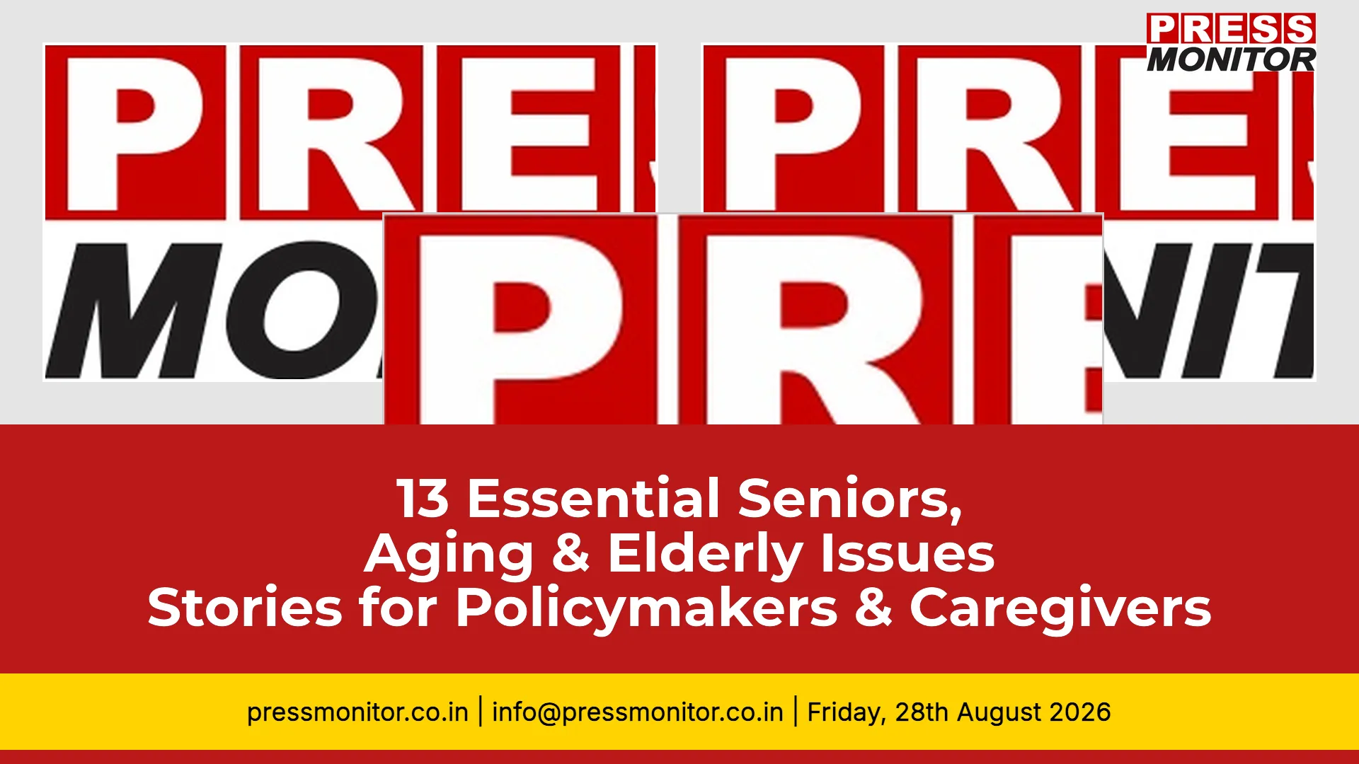 13 Essential Seniors, Aging & Elderly Issues Stories for Policymakers & Caregivers