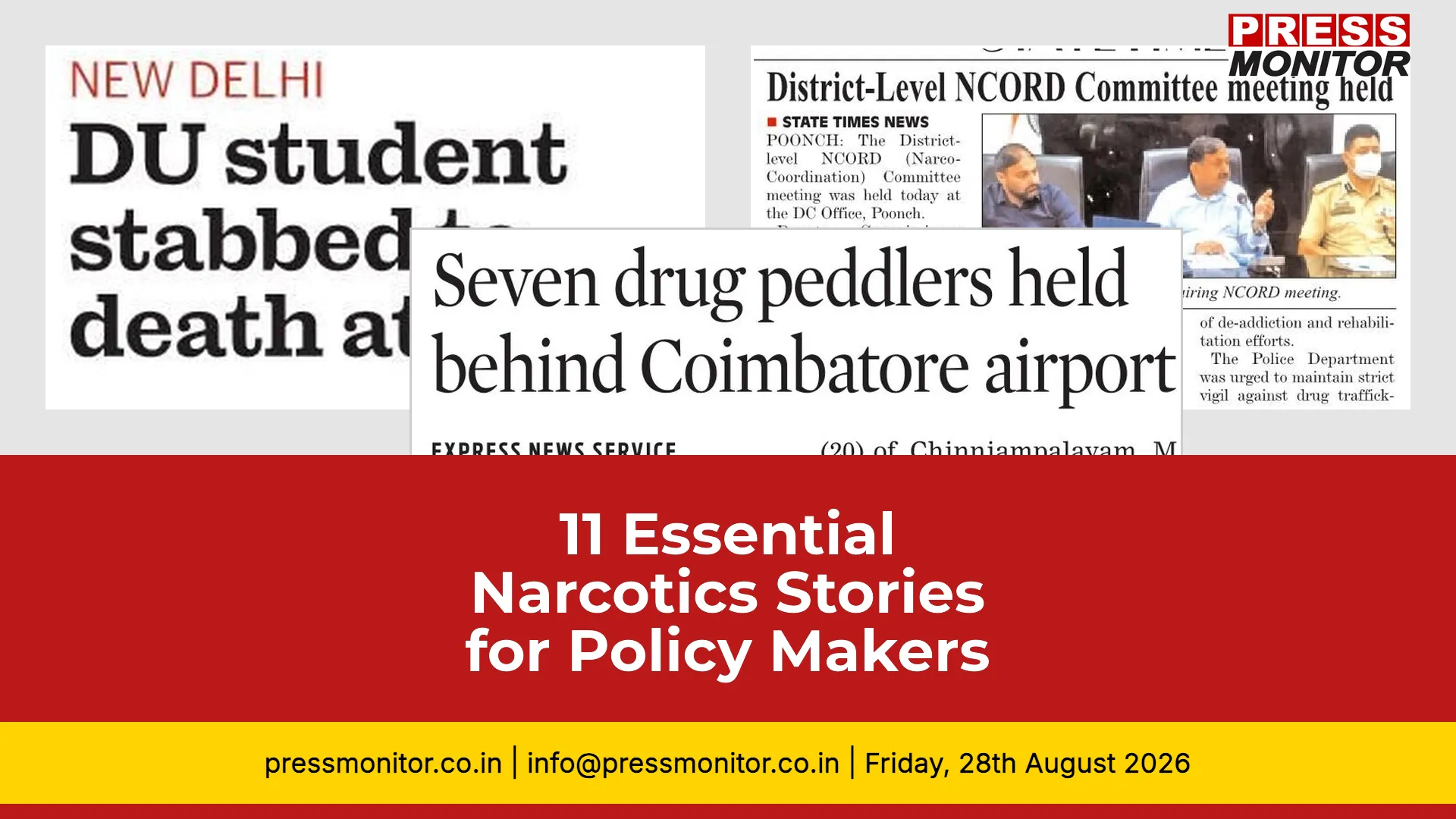11 Essential Narcotics Stories for Policy Makers