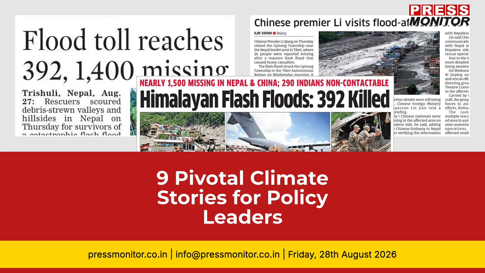 9 Pivotal Climate Stories for Policy Leaders