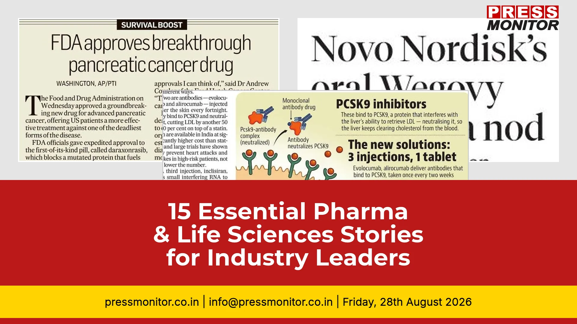 15 Essential Pharma & Life Sciences Stories for Industry Leaders