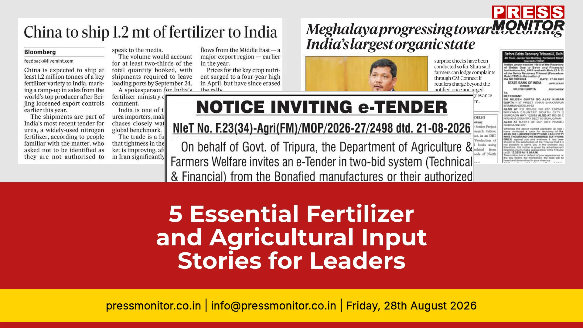 5 Essential Fertilizer and Agricultural Input Stories for Industry Leaders