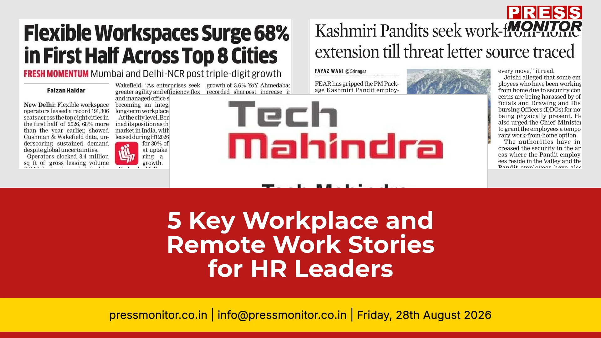 5 Key Workplace & Remote Work Stories for HR Leaders