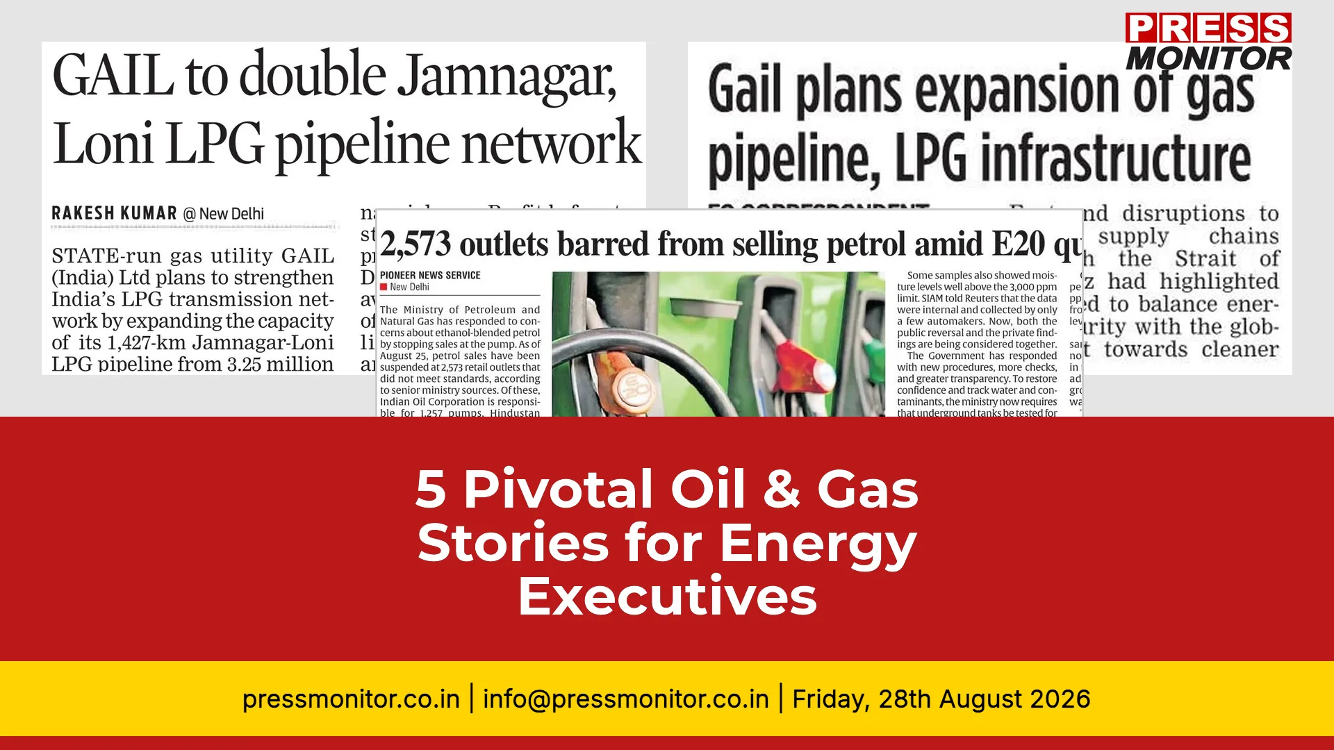 5 Pivotal Oil & Gas Stories for Energy Executives