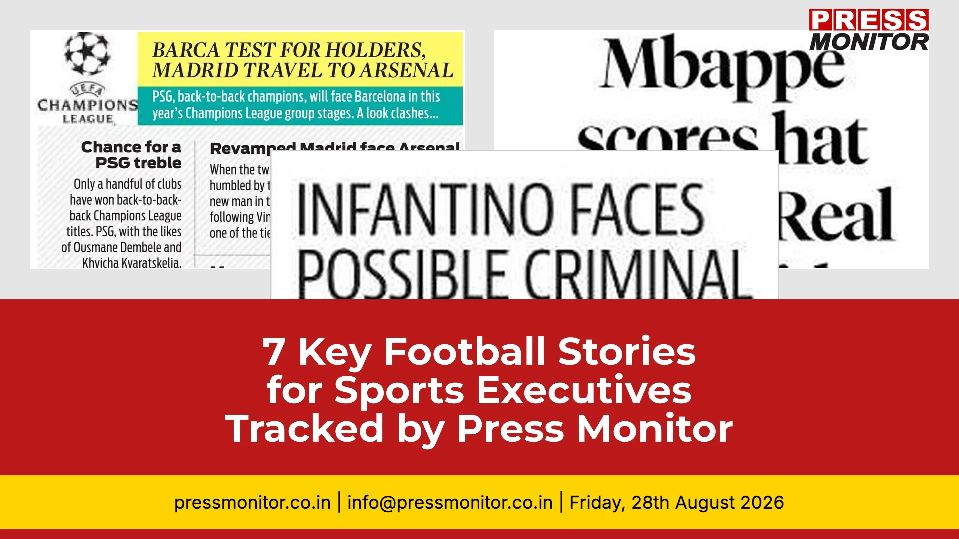 7 Key Football Stories for Sports Executives