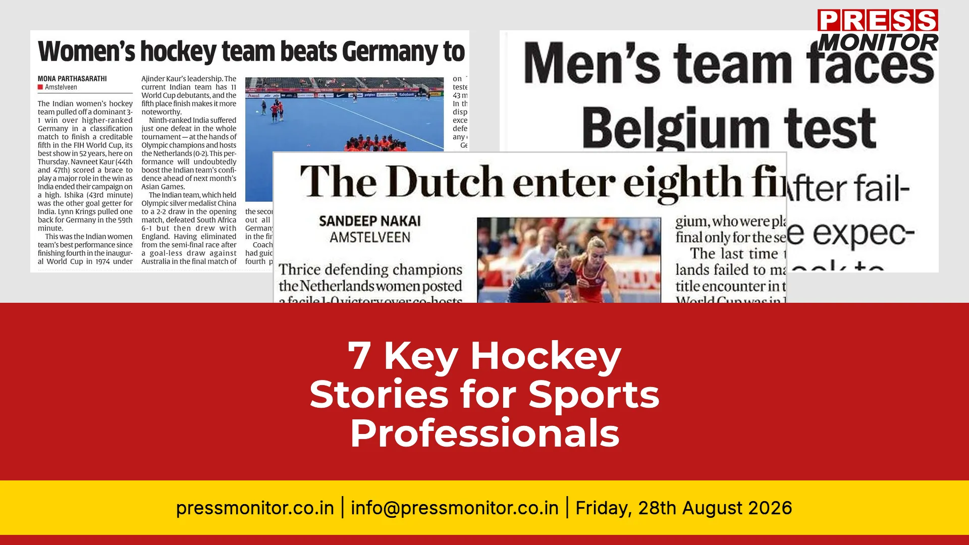 7 Key Hockey Stories for Sports Professionals