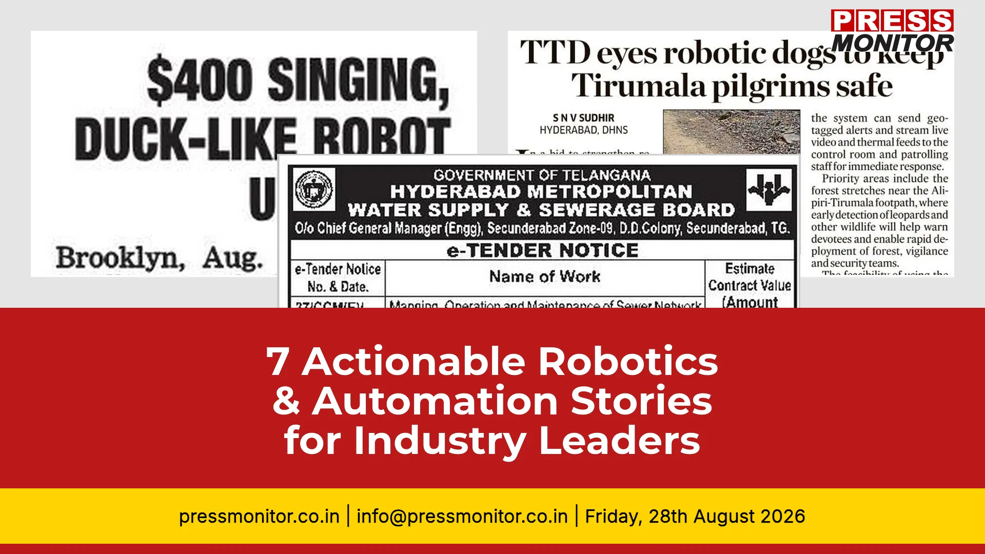 7 Actionable Robotics & Automation Stories for Industry Leaders