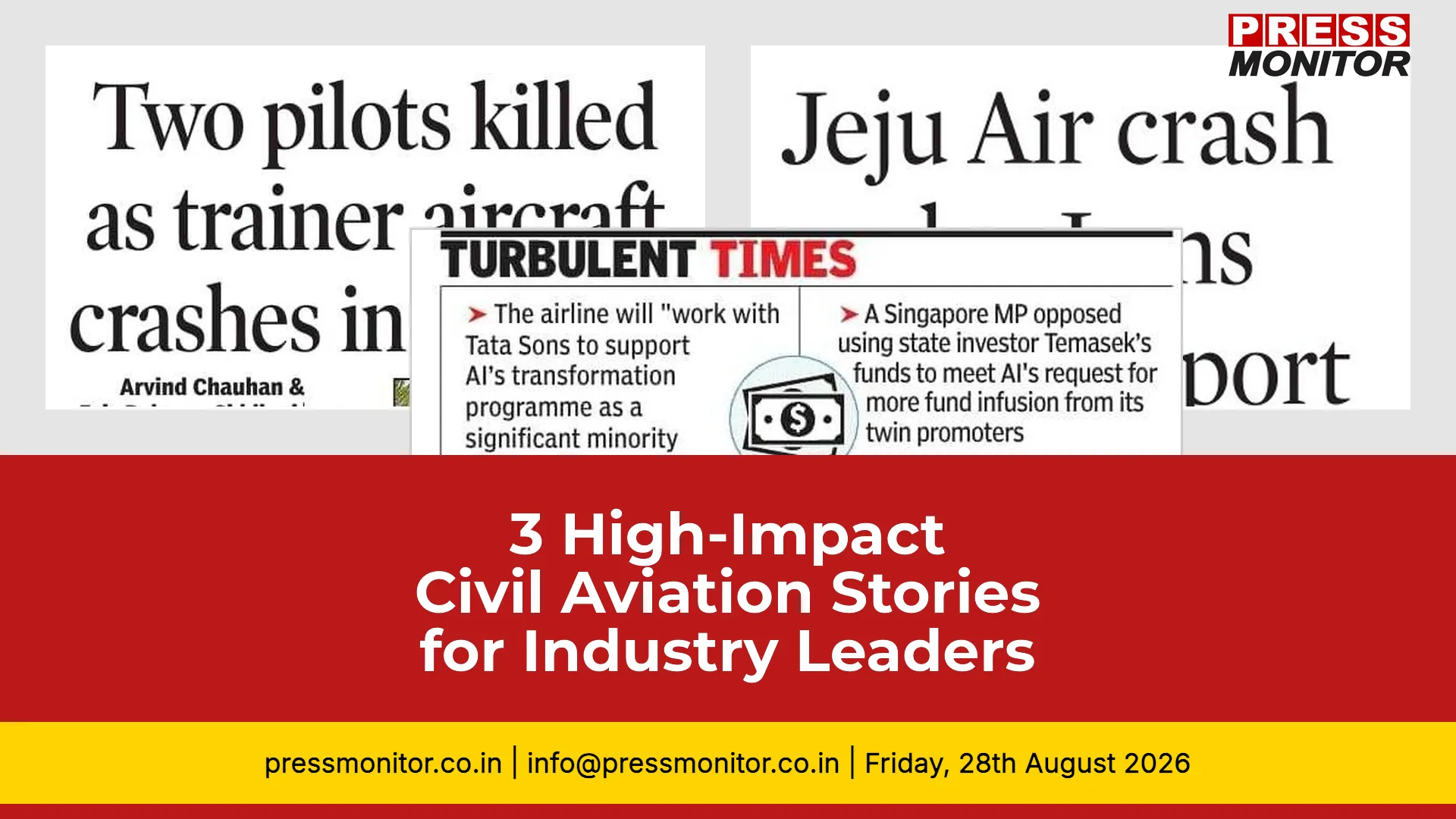 3 High-Impact Civil Aviation Stories for Industry Leaders