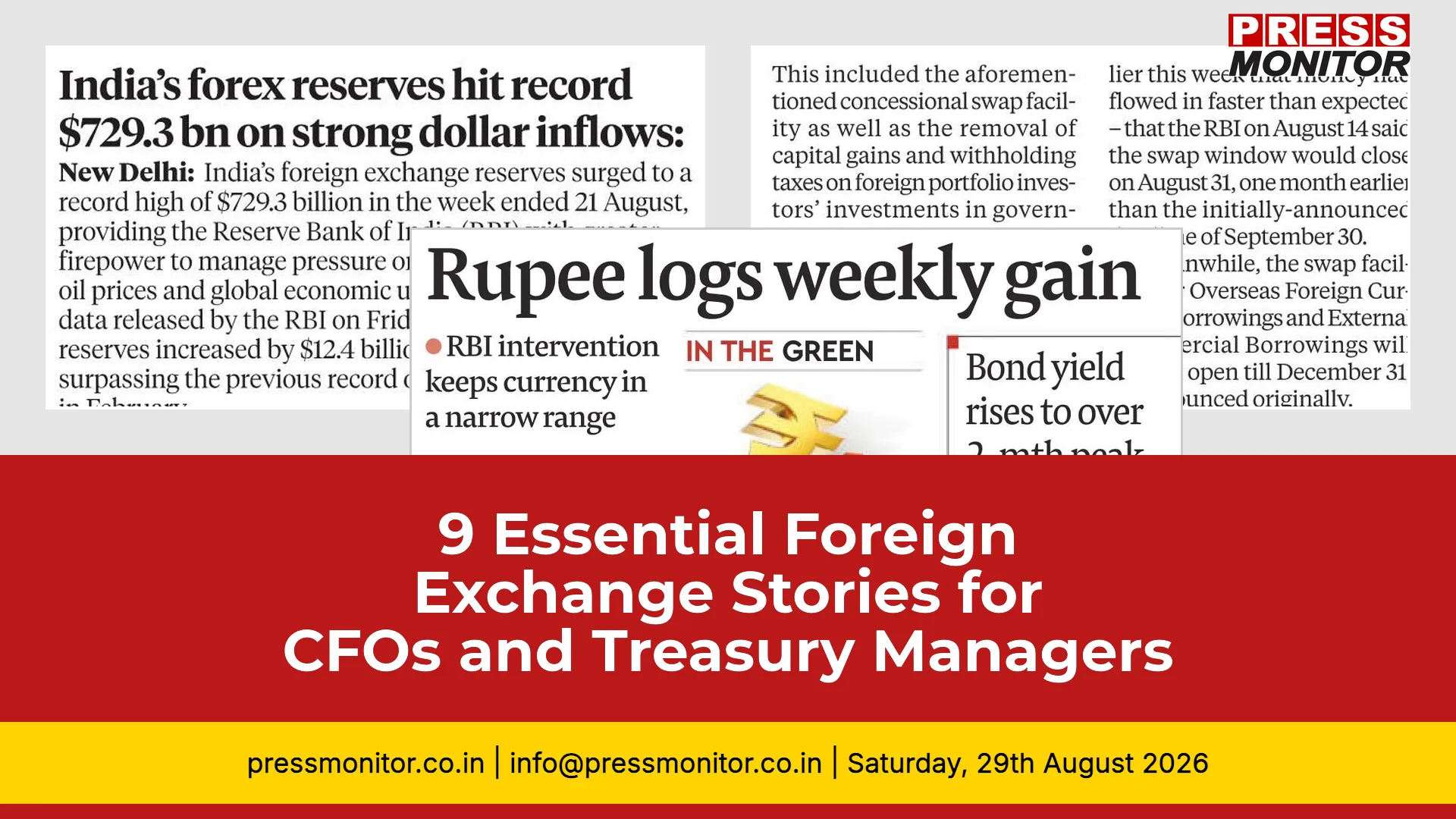 9 Essential Foreign Exchange Stories for CFOs and Treasury Managers