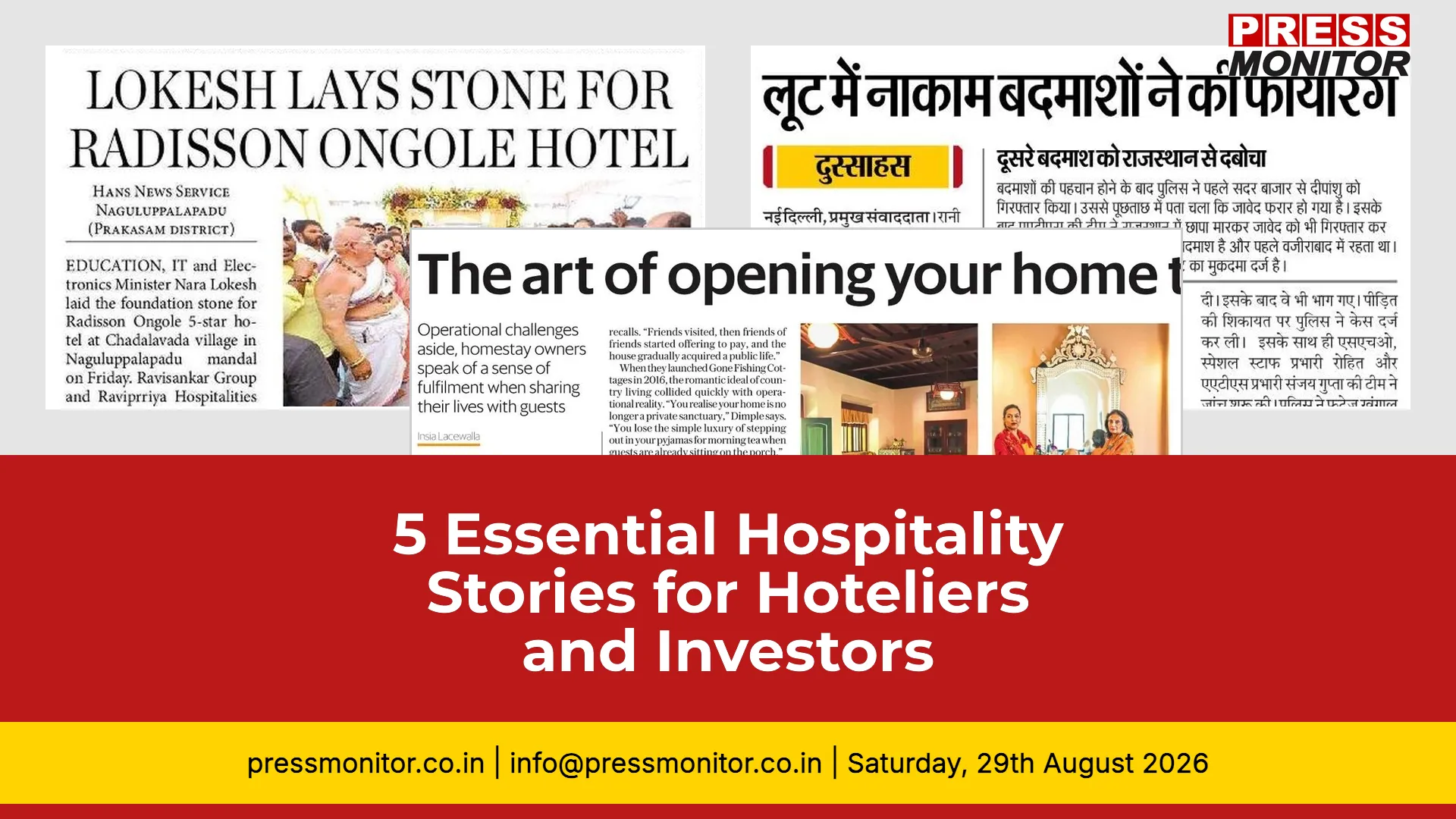 5 Essential Hospitality Stories for Hoteliers and Investors