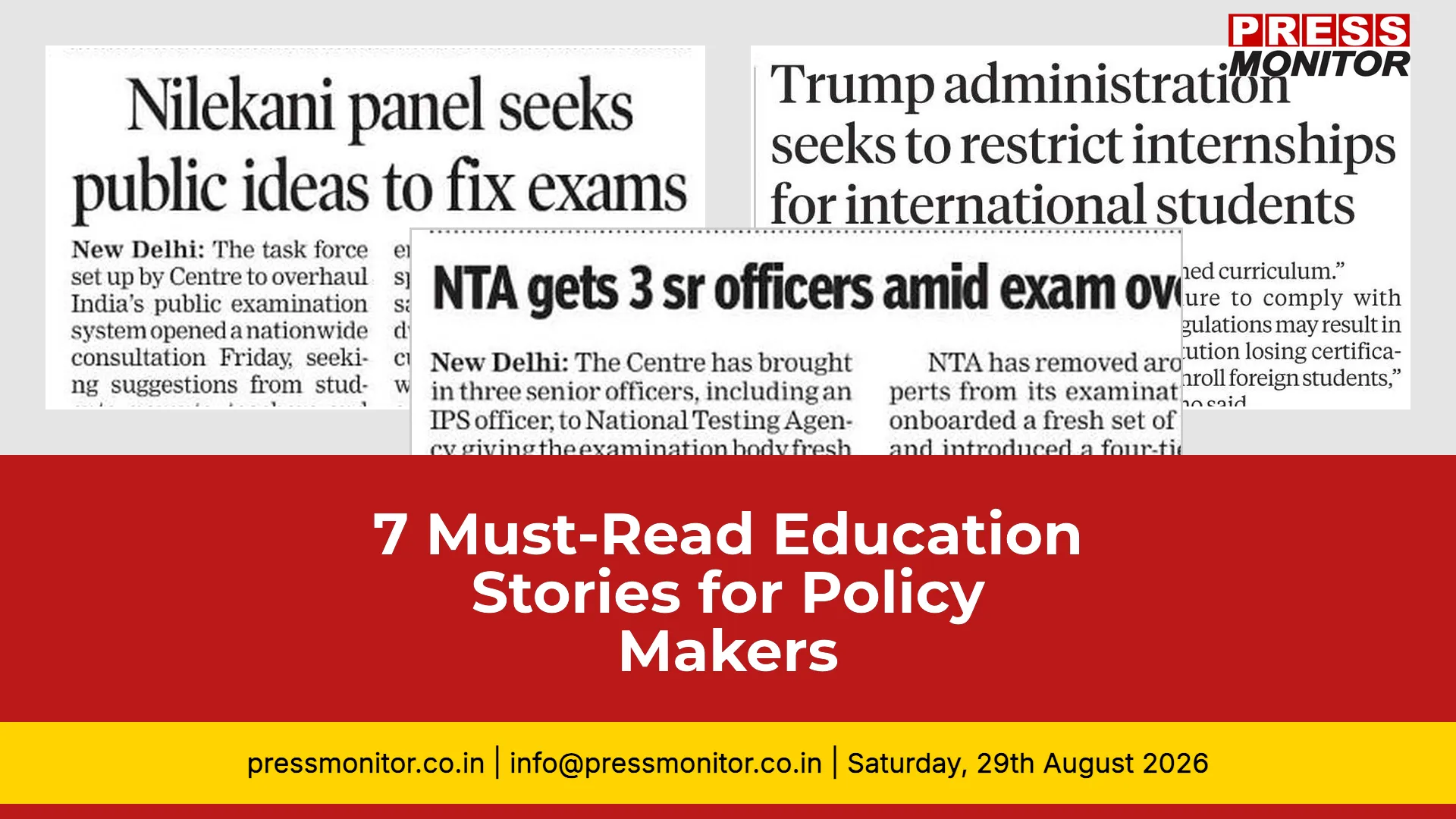 7 Must-Read Education Stories for Policy Makers