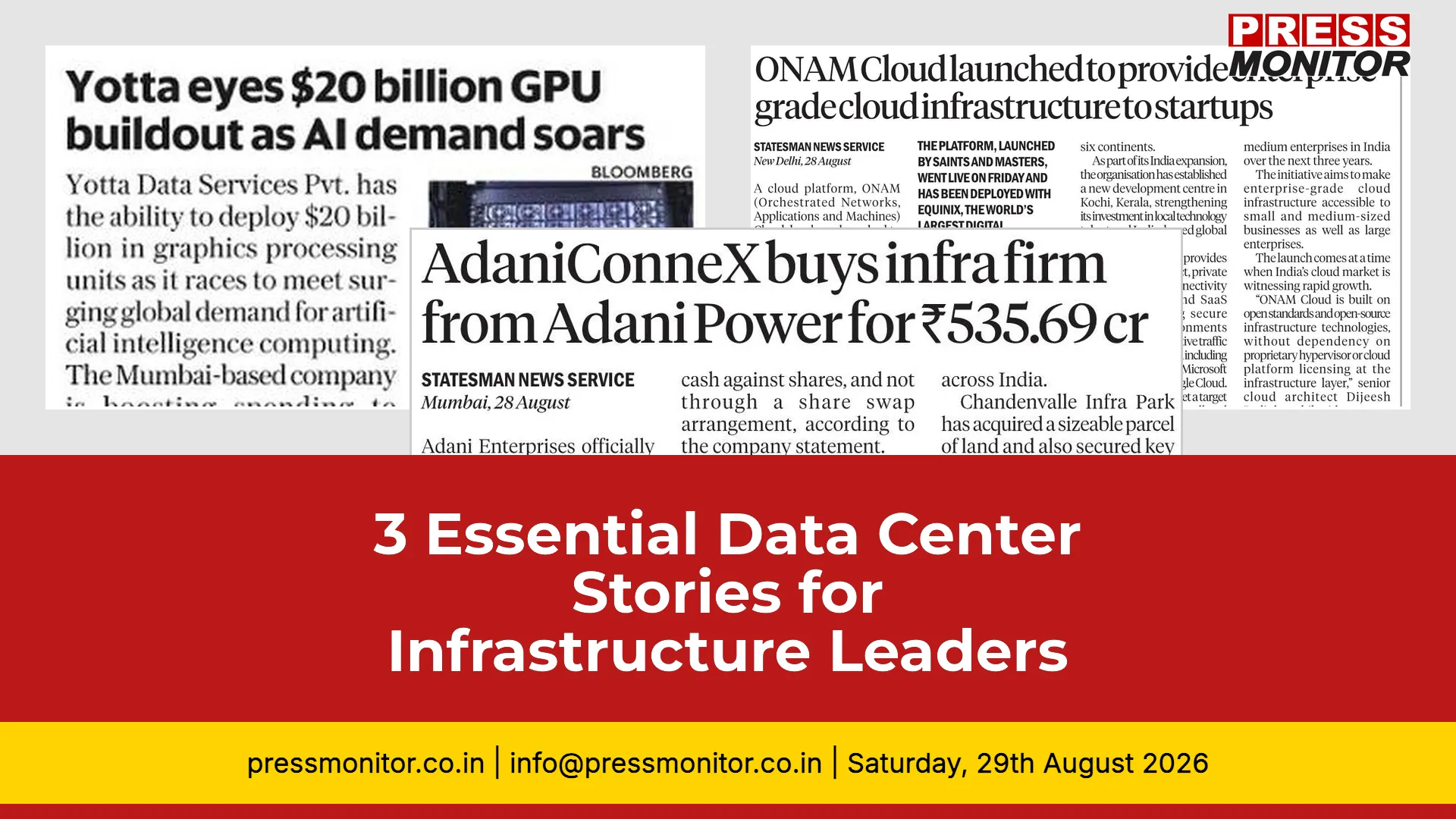 3 Essential Data Center Stories for Infrastructure Leaders