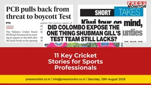 11 Key Cricket Stories for Sports Professionals