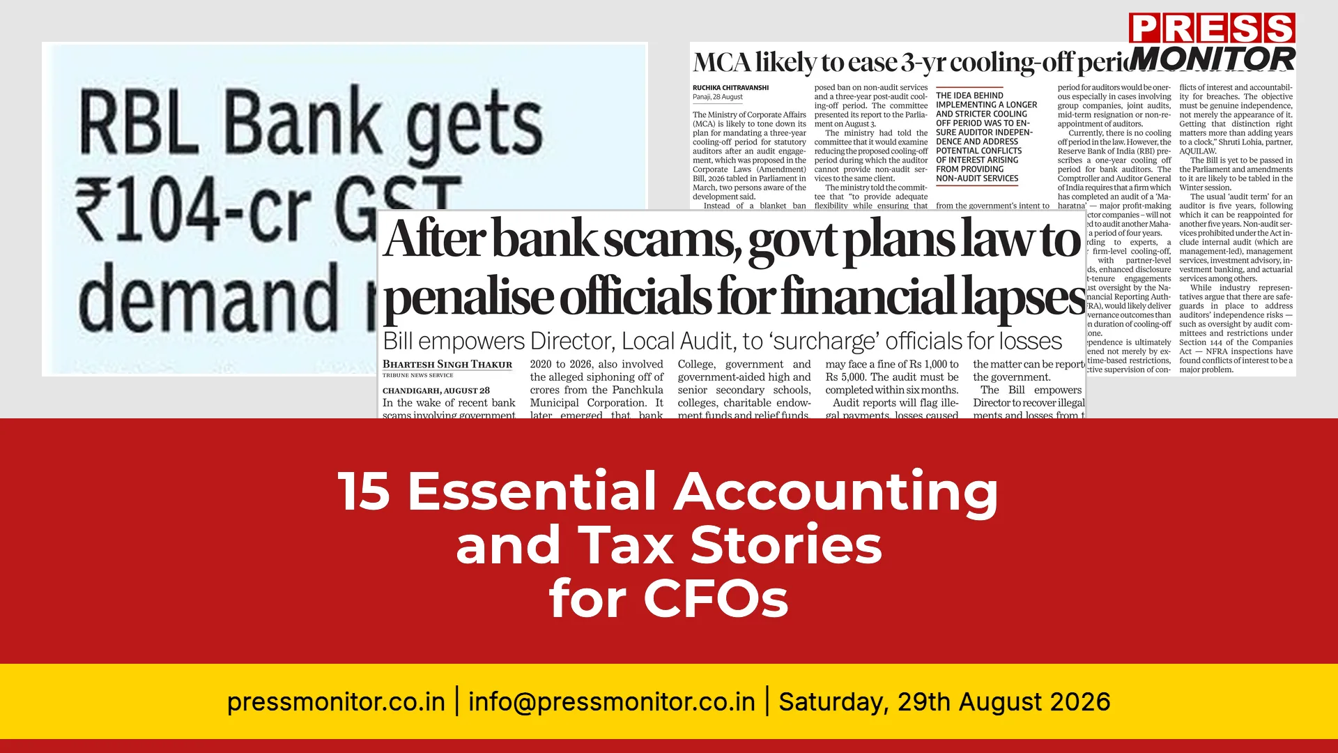 15 Essential Accounting and Tax Stories for CFOs