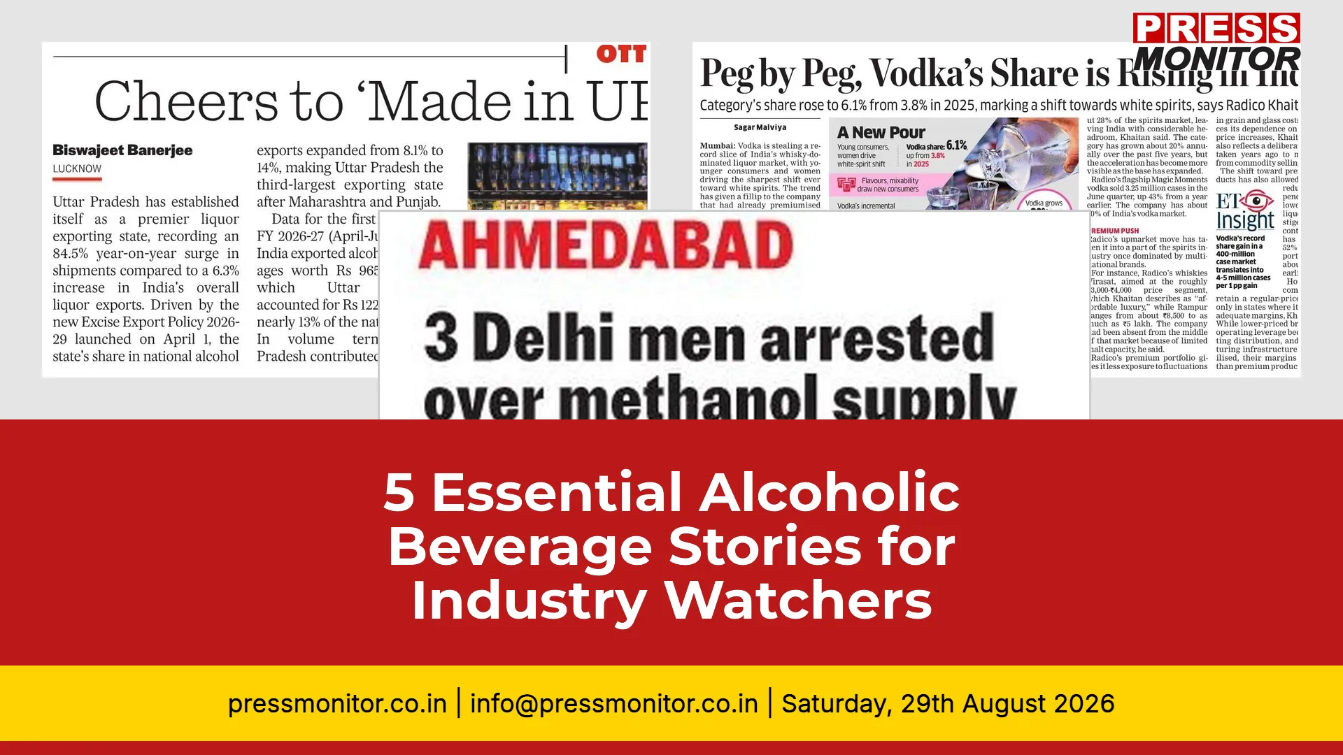 5 Essential Alcoholic Beverage Stories for Industry Watchers