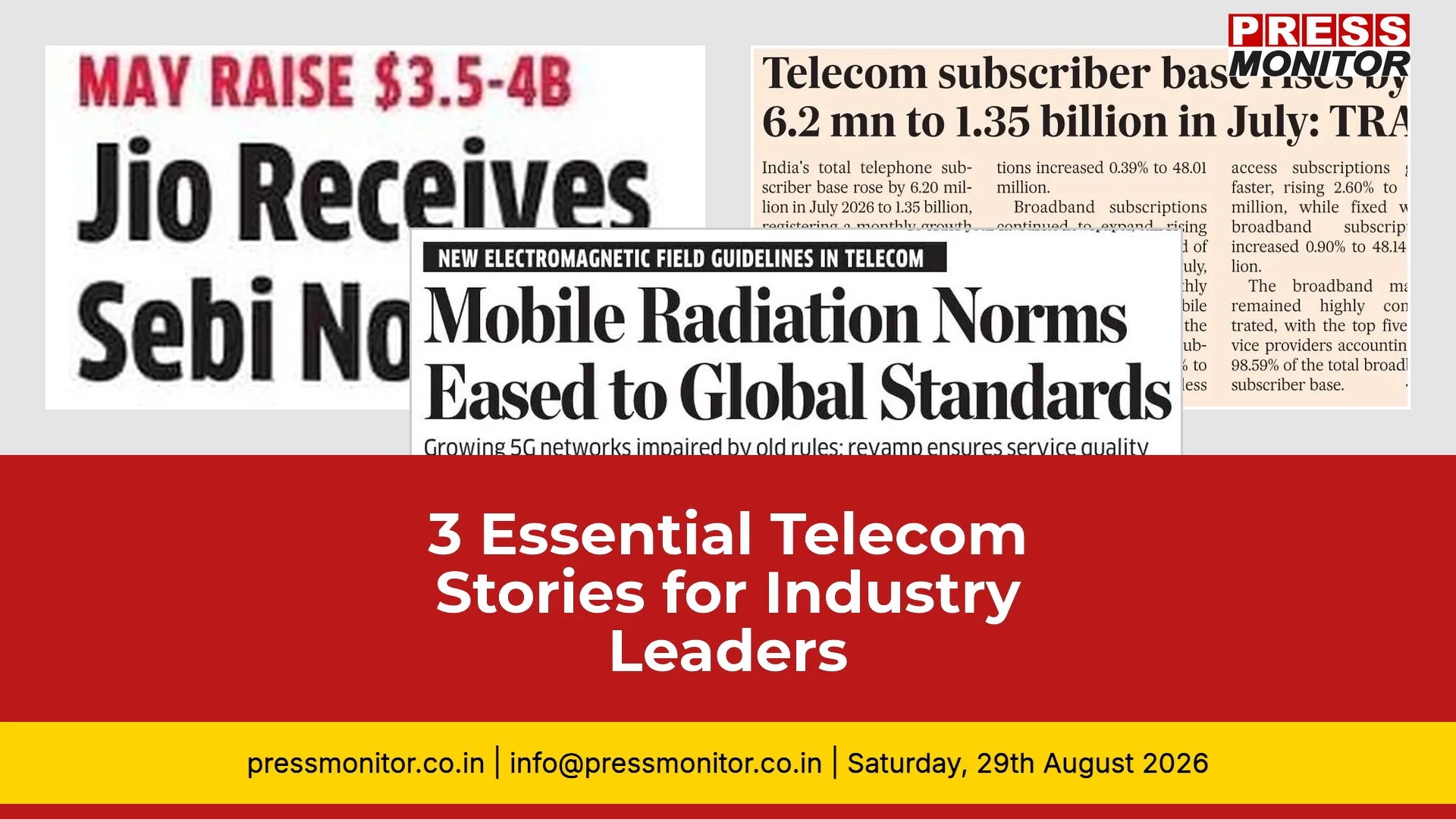 3 Essential Telecommunications Stories for Industry Leaders