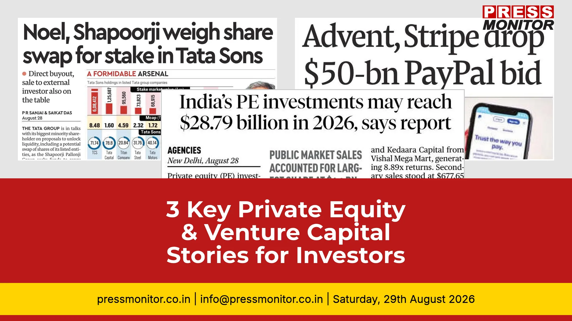 3 Key Private Equity & Venture Capital Stories for Investors