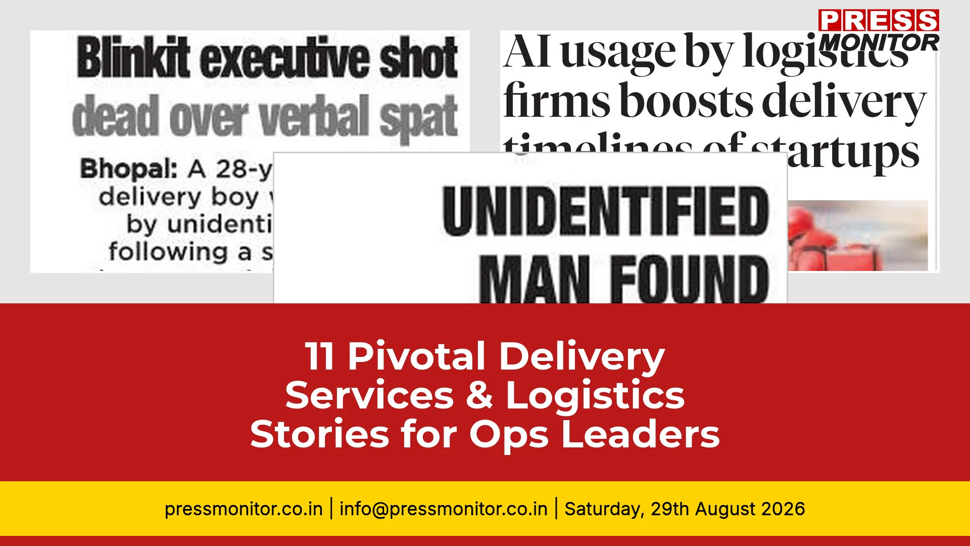 11 Pivotal Delivery Services & Logistics Stories for Ops Leaders